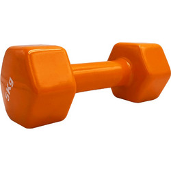 VINYL DUMBBELLS ΑΛΤΗΡΕΣ ΒΙΝΥΛΙΟΥ 2 x 5KG - SPORTFIT