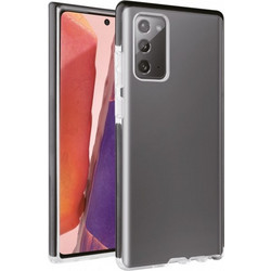 Vivanco Rock Solid Back Cover Transparent Black (Galaxy Note 20)