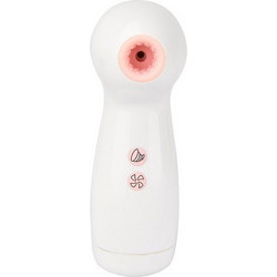 Loving Joy 2 in 1 Suction Clitoral Κλειτοριδικός Δονητής Λευκός