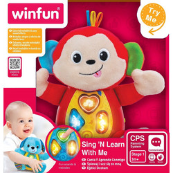 Winfun Sing & Learn Animal Pal Μαϊμουδάκι 3+ Μηνών