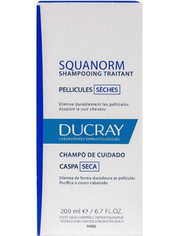 Ducray Squanorm Σαμπουάν κατά της Πιτυρίδας για Ξηρά Μαλλιά 200ml