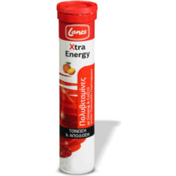 Lanes Xtra Energy 20 Αναβράζοντα Δισκία