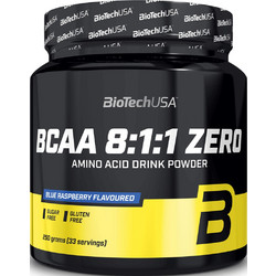 Biotech USA BCAA 8:1:1 Zero Blue Raspberry 250gr