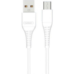 Καλώδιο Φόρτισης Earldom EC-095M Micro USB 1m Λευκό