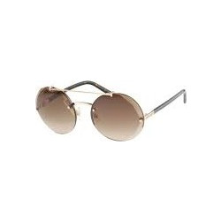 Swarovski 0133 28F Γυναικεία Γυαλιά Ηλίου Aviator Κοκάλινα Μεταλλικά Μαύρα με Καφέ Polarized Φακό