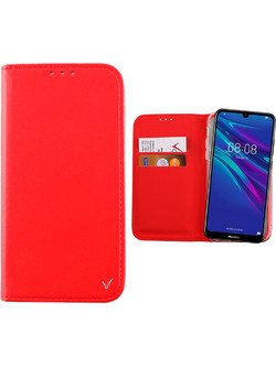 Volte-Tel Pocket Magnet Book Red (Huawei Y6 Pro 2019 / Y6 2019 6.09in)
