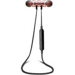 Ipipoo iL93BL Ακουστικά Bluetooth In Ear Ανθεκτικά στο Νερό Rose Gold