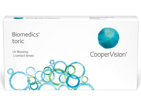 Cooper Vision Biomedics Toric Μηνιαίοι Φακοί Επαφής Αστιγματικοί Βιομιμητικοί 3τμχ