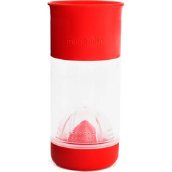 ΠΟΤΗΡΙ ΠΑΓΟΥΡΙ MUNCHKIN MIRACLE FRUIT INFUSER ΠΛΑΣΤΙΚΟ ΚΟΚΚΙΝΟ (410ML)