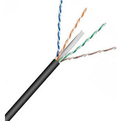 DataComm U/UTP Cat.6 Καλώδιο Δικτύου Ethernet 1m Black DC-UTP-Cat6-Pet