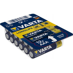Varta Longlife AAA 12τμχ