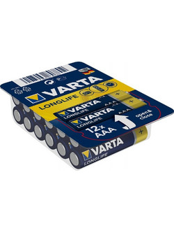Varta Longlife AAA 12τμχ