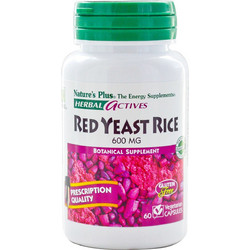 Nature's Plus Red Yeast Rice 600mg 60 Κάψουλες
