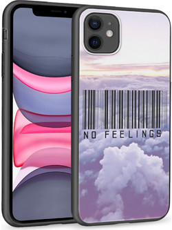Θήκη iPhone 11 Black TPU - No Feelings