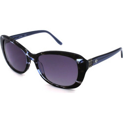 Harley Davidson HD0306X 5592A Γυναικεία Γυαλιά Ηλίου Oversized Κοκάλινα Μαύρα με Μαύρο Polarized Φακό
