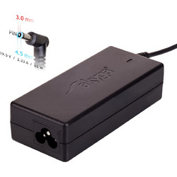 Akyga Φορτιστής Laptop 65W 19.5V 3.33A για HP με Ενσωματωμένο Καλώδιο Τροφοδοσίας AK-ND-25