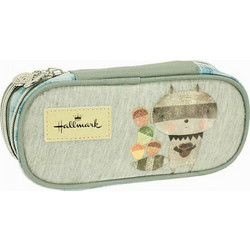 Back Me UP Hallmark Nordic Racoon Κασετίνα με 2 Θήκες Πράσινη Mint 333-13141