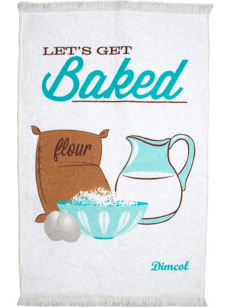 Πετσέτα Κουζίνας Dimcol Baked White 07