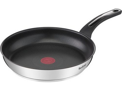 Tefal Emotion E30004 Τηγάνι Ανοξείδωτο Αντικολλητικό Titanium Επίστρωση 24cm