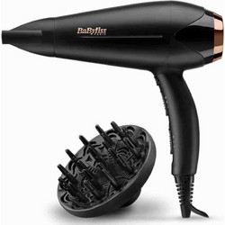 Babyliss Turbo Shine D570DE Πιστολάκι Μαλλιών Ionic με Φυσούνα 2200W