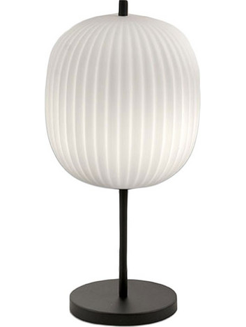 Fabas Luce 3689-30-101 Πορτατίφ Ε27 Λευκό Μαύρο Φ25xΥ52cm