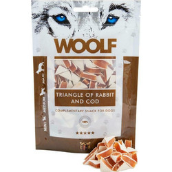Woolf Triangle with Rabbit & Cod 100gr