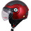 Autoline V580 Red Κράνος Μηχανής Jet 1100gr