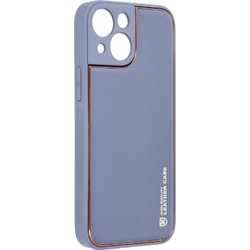 Forcell Leather Back Cover Blue (iPhone 13 mini)