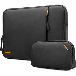 Tomtoc Recycled Sleeve - Σετ Θήκη Versatile A13 για MacBook Pro 14" και Accessory Pouch Θήκη για Αξεσουάρ - Black (A13D2D1GP)