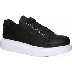 Chekich Ανδρικά Sneakers Μαύρα Άσπρα CH253