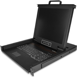 STARTECH 1U SINGLE SERVER KVM CONSOLE 17" LCD