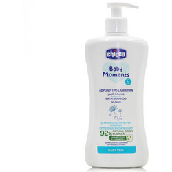 Chicco Baby Moments Βρεφικό Σαμπουάν & Αφρόλουτρο Καλέντουλα με Αντλία 500ml