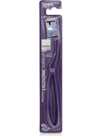InterMed Professional Ergonomic Medium Οδοντόβουρτσα Μωβ