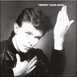 David Bowie (Heroes) Album Cover Wooden Framed Print 31.5 x 31.5cm - ACPPR48157