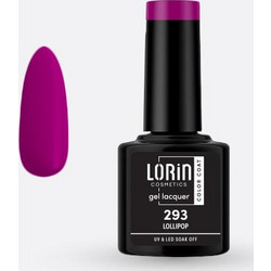 Lorin Gel Lacquer 293 Lollipop Ημιμόνιμο Βερνίκι Νυχιών 8ml
