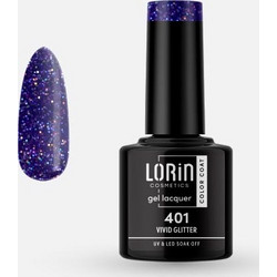 Lorin Gel Lacquer 401 Ημιμόνιμο Βερνίκι Νυχιών 8ml