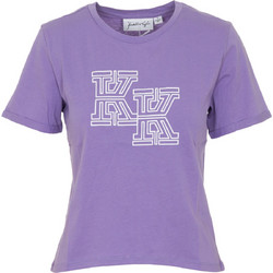 KENDALL & KYLIE W KKW3604201 BASIC LOGO T-SHIRT - KKW.2S0.042.001-LILAC PURPLE