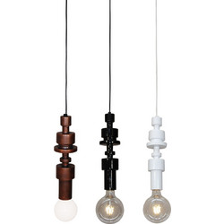 Home Lighting Gabriel Κρεμαστό Φωτιστικό Οροφής Μονόφωτο G9 Μπρονζέ 77-3834 Copper