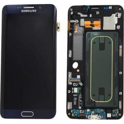 Samsung Galaxy S6 Edge Plus SM-G928F Lcd Black Γνήσια Οθόνη Μαύρη (GH97-17819B)