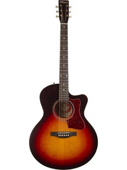 Norman Protege B18 Cherry Burst with Case