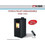King Stufa 118 Black Σόμπα Pellet Αεραγωγών Αερόθερμη 10.1kW