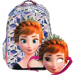 Gim Anna Frozen Σχολική Τσάντα Πλάτης Δημοτικού Πολύχρωμη 341-67031