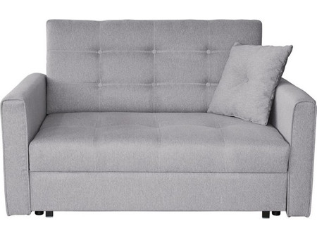 PoliHome Viva Lux II Καναπές Κρεβάτι Γκρι 133x98x85cm 161580819