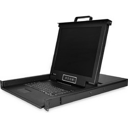 StarTech 8 Port Rackmount KVM Console RKCONS1708K