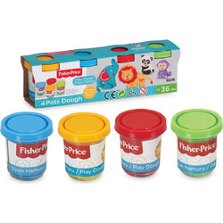 Fisher-Price Πλαστελίνη 4τμχ