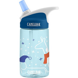 CamelBak Eddy Kids Winter Buddies Holiday Παιδικό Μπουκάλι Πλαστικό BPA Free με Καλαμάκι Μπλε 400ml