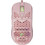White Shark Galahad Ενσύρματο Gaming Ποντίκι RGB 6400 DPI Pink