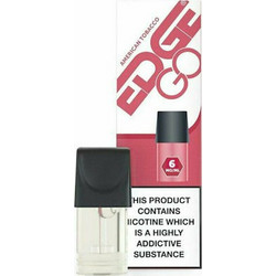 Edge Go Vaping American Blend Tobacco 18mg 1.5ml 2 τμχ