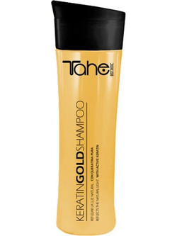 Tahe Keratin Gold Σαμπουάν Κερατίνης για Όγκο για Ταλαιπωρημένα Μαλλιά 300ml