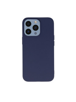 Vivid Silicone Back Cover Dark Blue (iPhone 13 Pro Max)